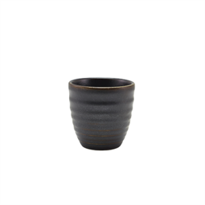 Terra Porcelain Black Dip Pot 16cl/5.6oz