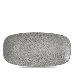 Evo Origins Grey Chefs Oblong Plate 11 3/4X6" Box 12