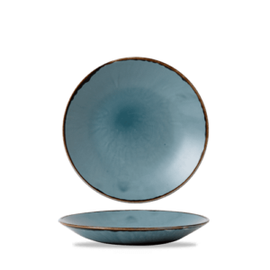 Harvest Blue Deep Coupe Plate 10″ Box 12