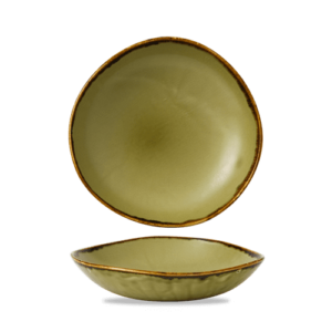 Harvest Green Round Bowl 9 7/8″ Box 12