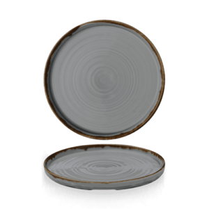 Harvest Grey Walled Plate 8.67″ Box 6