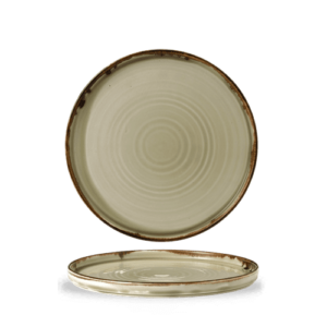 Harvest Linen Walled Plate 10 2/8″ Box 6