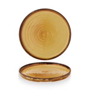 Harvest Mustard Walled Plate 8.67″ Box 6