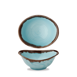 Harvest Turquoise Deep Bowl 6 3/4X5 3/4″ Box 6