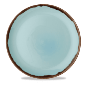 Harvest Turquoise Coupe Plate 11.25" Box 12