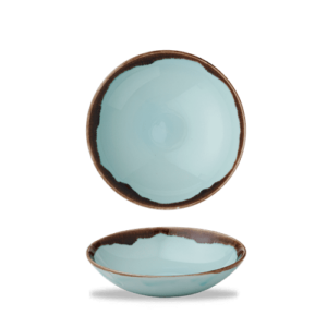 Harvest Turquoise Coupe Bowl 7.25″ Box 12