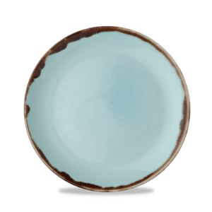 Harvest Turquoise Coupe Plate 8.67" Box 12