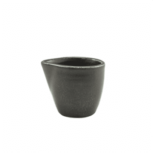 Terra Porcelain Black Jug 9cl/3oz