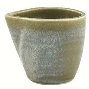 Terra Porcelain Matt Grey Jug 9cl/3oz