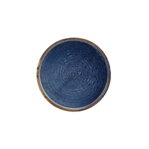 Terra Porcelain Aqua Blue Low Presentation Plate 18cm