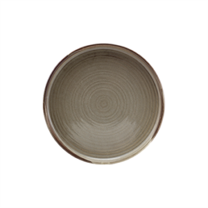 Terra Porcelain Grey Low Presentation Plate 21cm