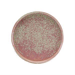 Terra Porcelain Rose Low Presentation Plate 25cm