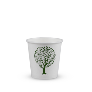 4oz white hot cup, 62-Series – Green Tree