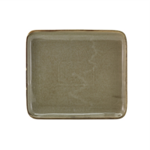 Terra Porcelain Grey Rectangular Platter 30 x 20cm