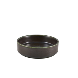 Terra Porcelain Black Presentation Bowl 20.5cm