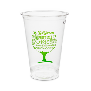 9oz PLA cold cup, 76-Series – Green Tree