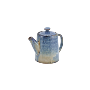 Terra Porcelain Aqua Blue Teapot 50cl/17.6oz