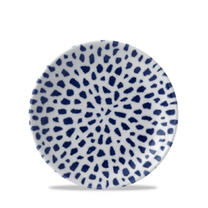 Dudson Terrazzo Coupe Plate Blue 16.5cm/6.5"