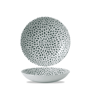 Terrazzo Green Coupe Bowl 9.75″ Box 12