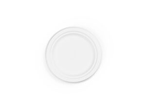 7in source-reduced bagasse plate