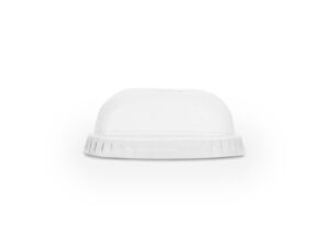 76-Series PLA dome lid, straw slot