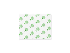 258 x 330mm burger wrap - Green Tree