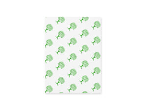 350 x 225mm greaseproof sheet - Green Tree