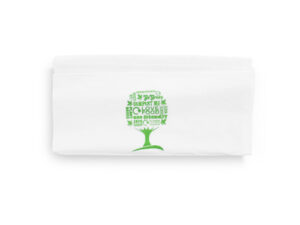 33cm 1-ply napkin - Green Tree