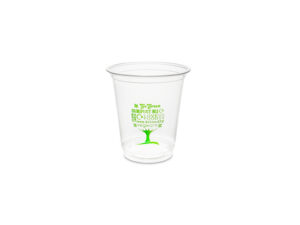 7oz PLA cold cup, 76-Series - Green Tree