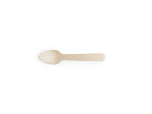 4.25in mini wood spoon