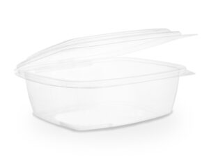 32oz PLA hinged deli container