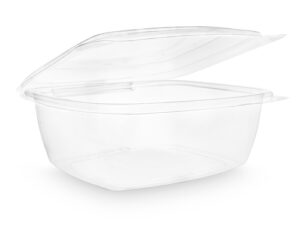 48oz PLA hinged deli container