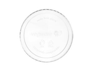 PLA round deli lid (fits 8-32oz containers)