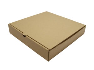 9in brown kraft pizza box