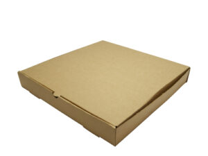 12in brown kraft pizza box