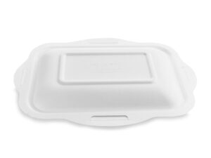 Size 5 bagasse gourmet lid