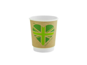 8oz double wall hot cup, 89-Series – Green Britain