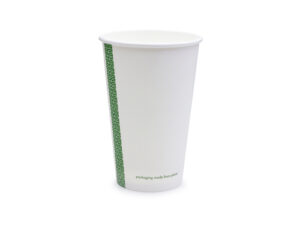 12oz white hot cup