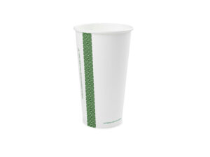 20oz white hot cup