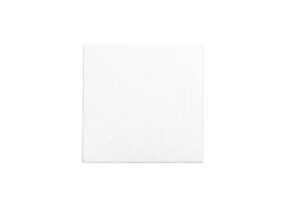 33cm 2-ply white napkin