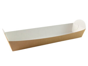 Kraft board baguette tray (24.5 x 6 x 3cm)