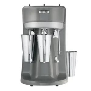 3 spindle mixer for drinks in grey