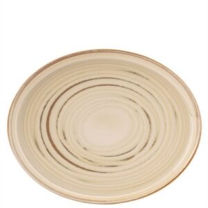 Santo Taupe Coupe Plate 8.5″ (22cm)