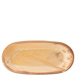 Utopia Murra Deep Coupe Oval Honey 25 x 15cm/9.8 x 5.9"