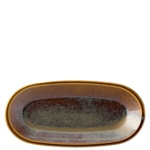 Utopia Murra Deep Coupe Oval Toffee 25 x 15cm/9.8 x 5.9"