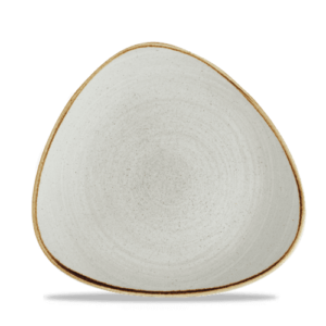 Churchill Super Vitrified Stonecast Raw Grey Lotus Plate 25.4cm/10"