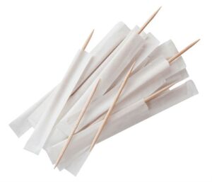 Paper Wrapped Wooden Toothpick Pk 1000