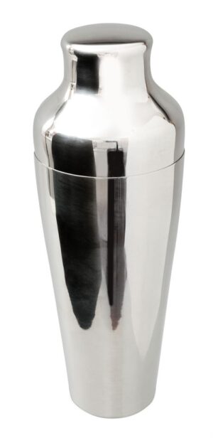 Stainless Steel 2 Piece Art Deco Shaker