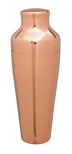 Copper Plated 2 Piece Art Deco Shaker