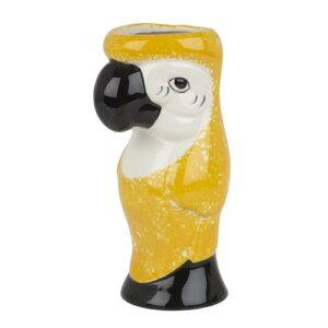 Ceramic Parrot Tiki Mug – 750ml – Yellow